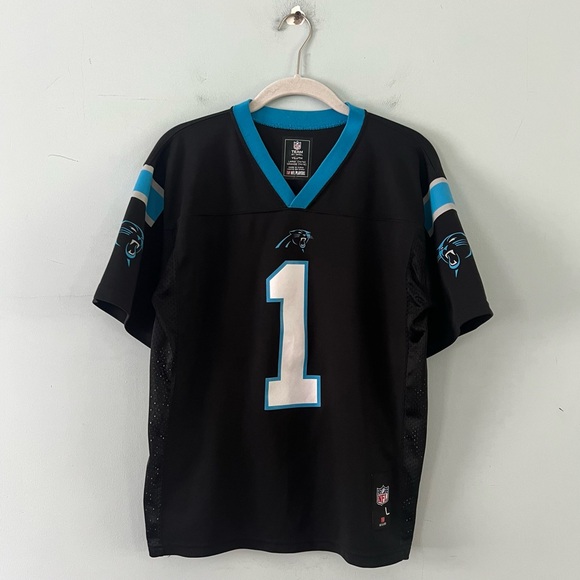 NFL Other - Carolina Panthers Cam Newton Black Team Apparel NFL Youth Football Jersey